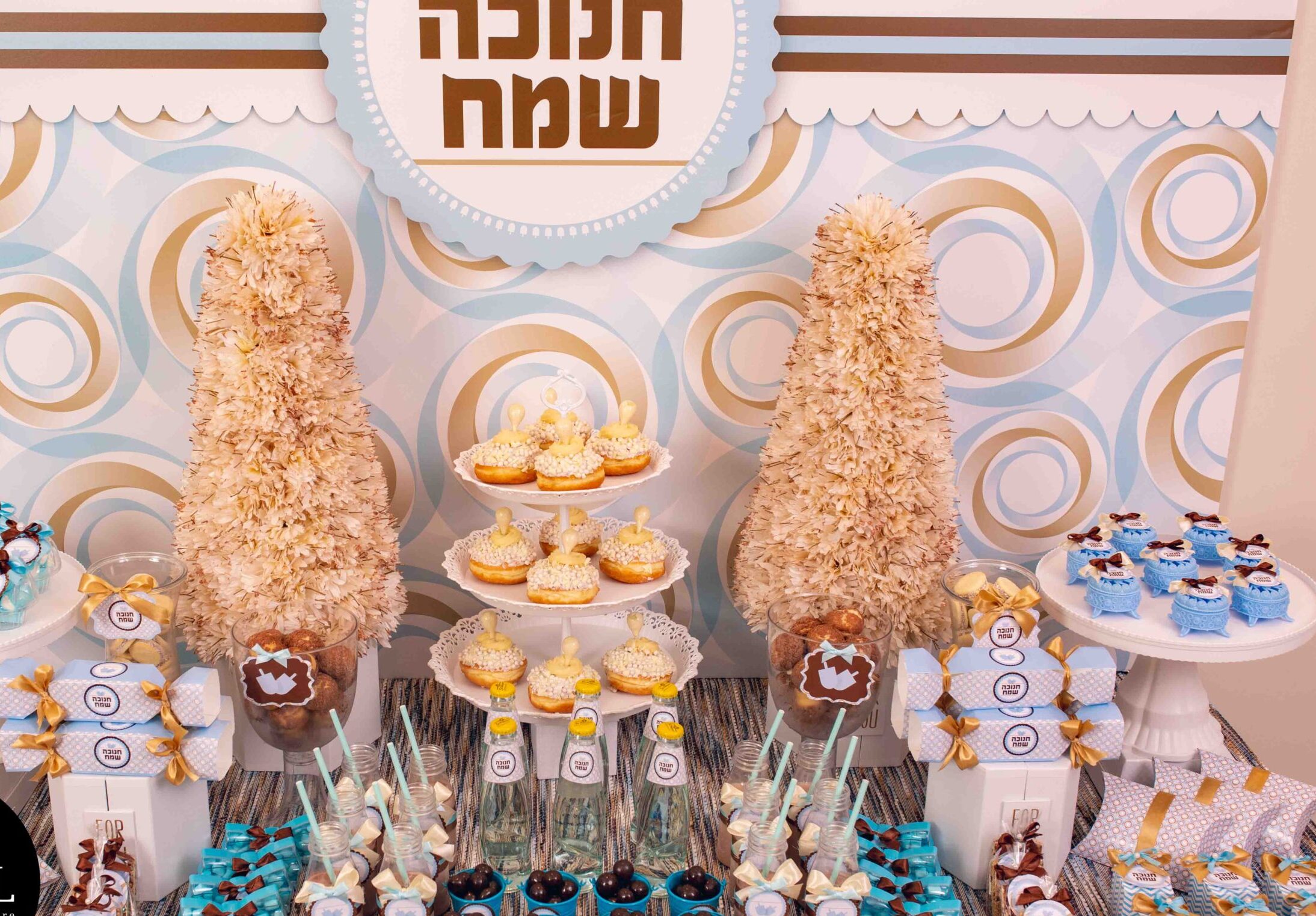 חנוכה דגם קפה